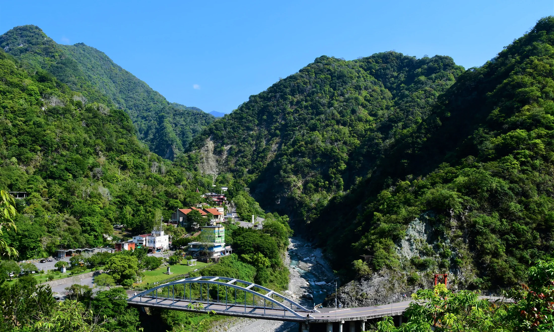 大沙溪谷與天祥河階